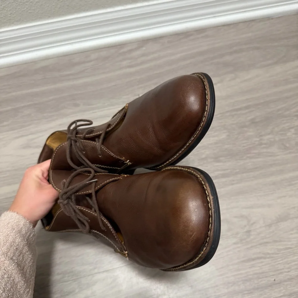 Johnson and Murphy, Brown, Chukka Boots,‎ Classic Lace Up, Brazil | Men’s 13